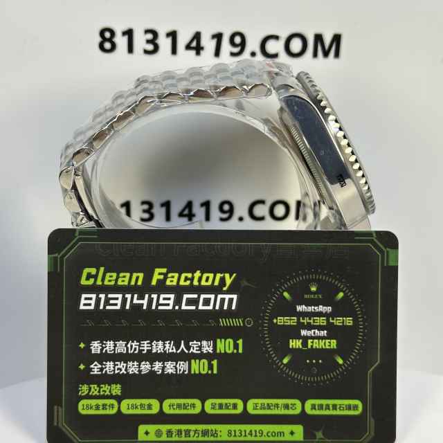 QF廠勞力士GMT系列m126710grnr-0003黑灰圈五銖鏈