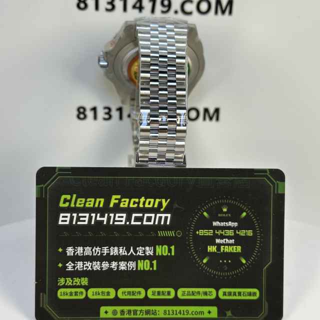 QF廠勞力士GMT系列m126710grnr-0003黑灰圈五銖鏈