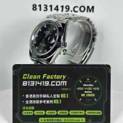 Victory/V廠勞力士日誌m126334-0006灰鑽五銖鏈