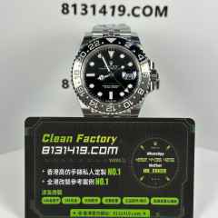 EWE廠勞力士GMT系列m126710grnr-0003黑灰圈五銖鏈
