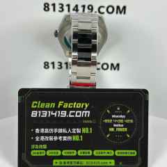 Victory/V廠勞力士日誌型系列m126334-0013灰盤板帶