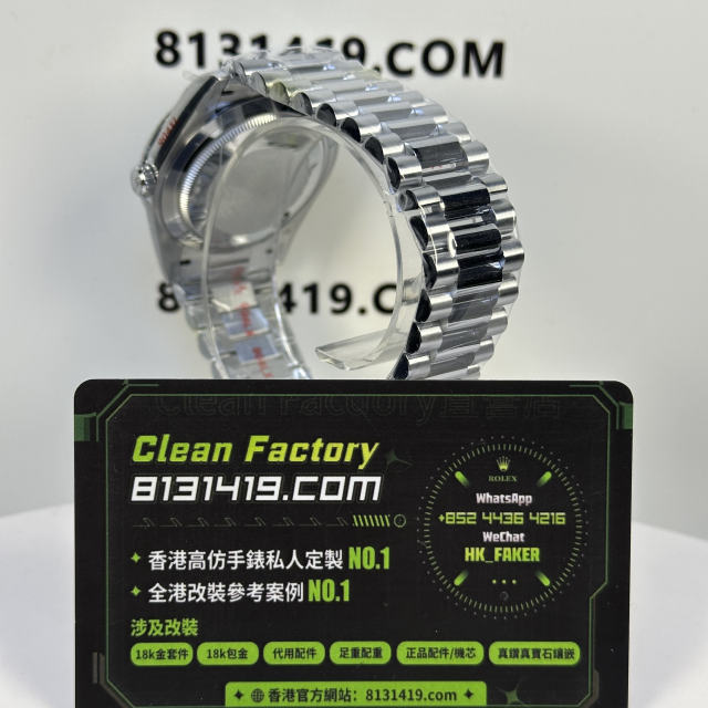 私人訂製廠勞力士DayDate系列m228239-0007配重184克藍面