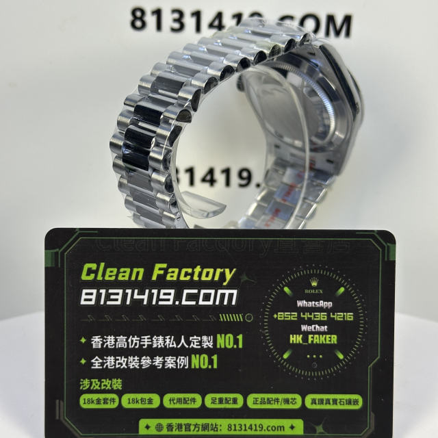 私人訂製廠勞力士DayDate系列m228239-0007配重184克藍面