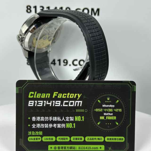 PP廠百達翡麗AQUANAUT系列手雷5164A-001精鋼黑面