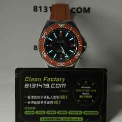 VS廠Omega歐米茄海馬系列海洋宇宙橙色膠帶第四代