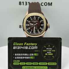 私人訂製高仿百達翡麗5167R-001玫瑰金手雷配重131克