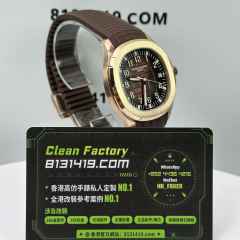 私人訂製高仿百達翡麗5167R-001玫瑰金手雷配重131克