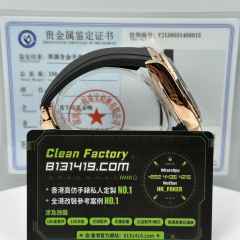 私人訂製高仿勞力士m126515ln-0002玫瑰金地通拿足重154克