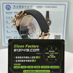 私人訂製高仿勞力士m126515ln-0002玫瑰金地通拿足重154克