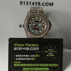 高仿勞力士GMT系列116769TBR玫瑰金滿天星訂製款