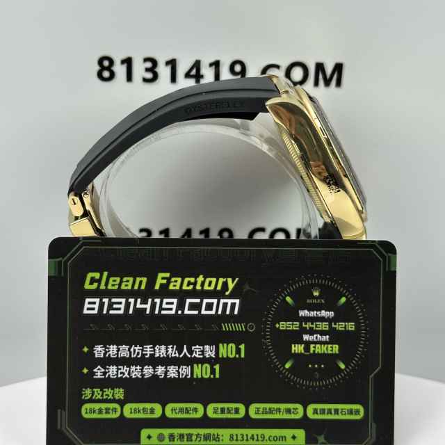 私人訂製高仿地通拿m126518ln-0012余文樂足重161克