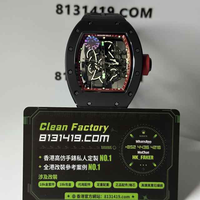 ZF廠RichardMille理查德米爾RM055黑陶瓷紅色傳奇