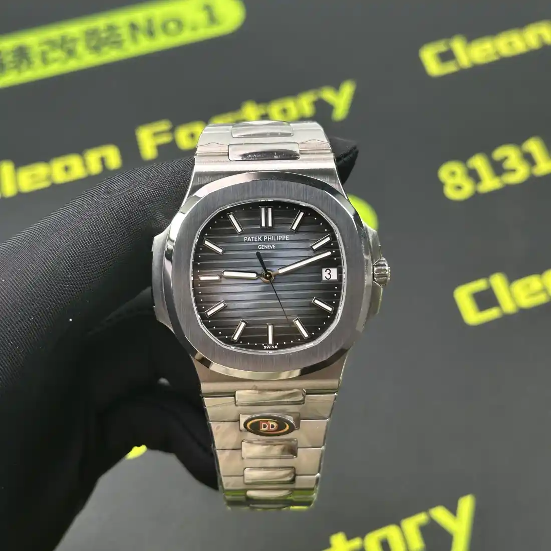 DDF廠百達翡麗5711藍盤 丹東Cal.324機芯實拍 Clean Factory 8131419.COM