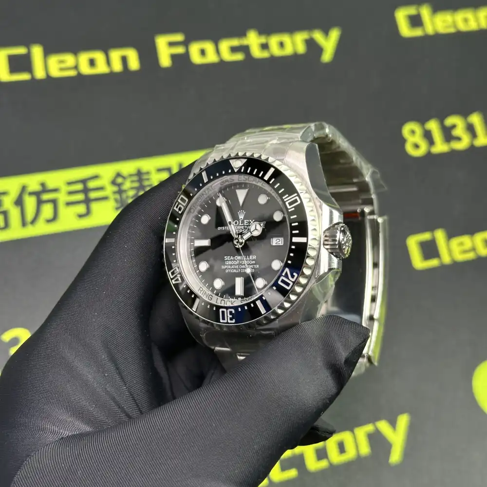 C+廠鬼王Deepsea m126660側面實拍 防水結構厚度對比