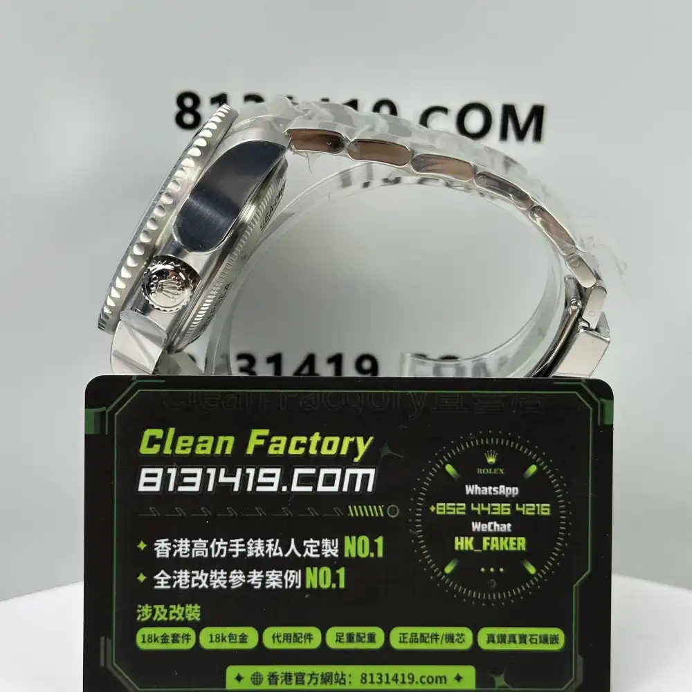 C+廠勞力士鬼王Deepsea m126660側面殼型實拍 44mm厚殼