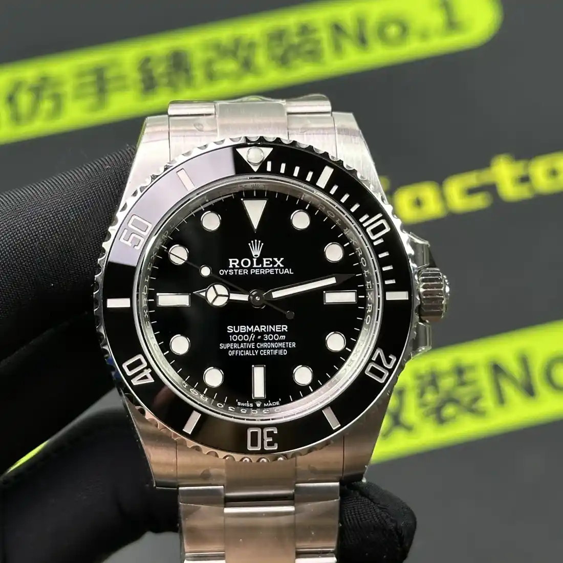 VS廠無日曆黑水鬼m124060盲十 丹東3230機芯實拍 Clean Factory 8131419.COM