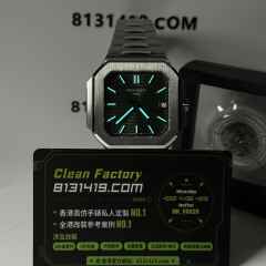 私人訂製高仿百達翡麗5821/1A-001綠盤改裝升級案例