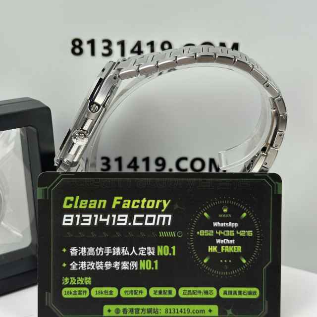 私人訂製高仿百達翡麗5821/1A-001綠盤改裝升級案例