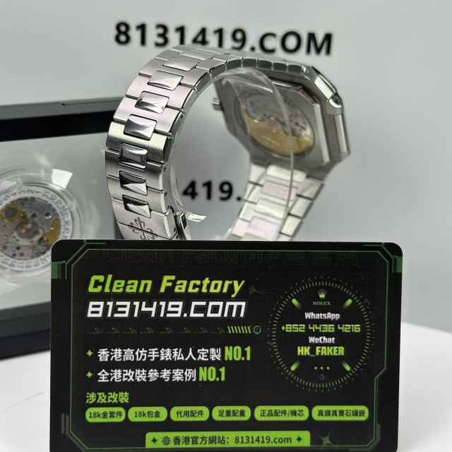私人訂製高仿百達翡麗5821/1A-001綠盤改裝升級案例