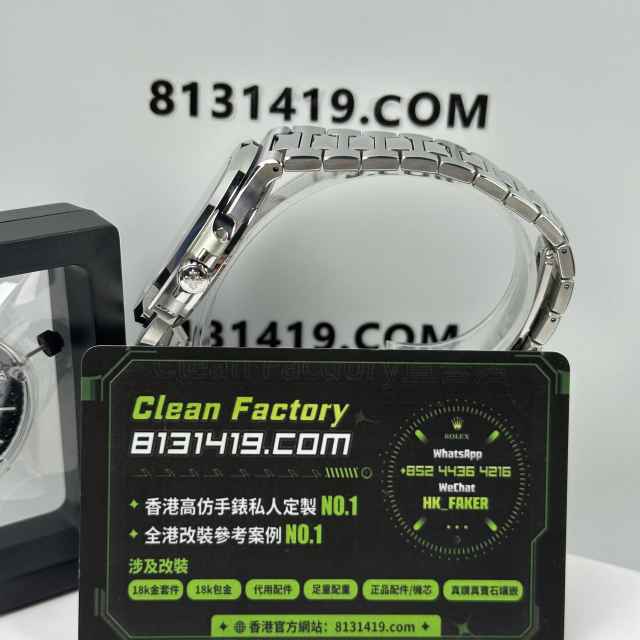 私人訂製DDF廠百達翡麗5711/1A-001藍滿配改裝升級案例