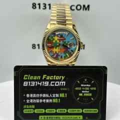 私人訂製高仿勞力士DayDate系列128238拼圖36mm