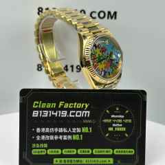 私人訂製高仿勞力士DayDate系列128238拼圖36mm