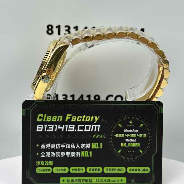 私人訂製高仿勞力士DayDate系列128238拼圖36mm