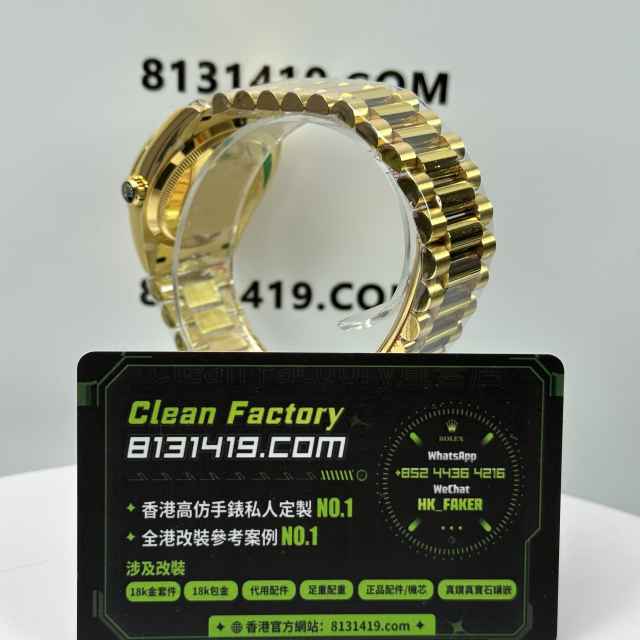 私人訂製高仿勞力士DayDate系列128238拼圖36mm