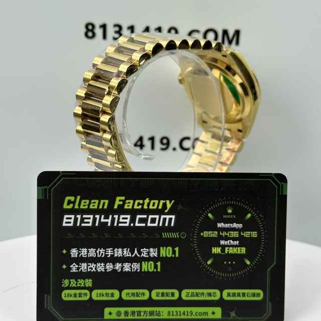 私人訂製高仿勞力士DayDate系列128238拼圖36mm