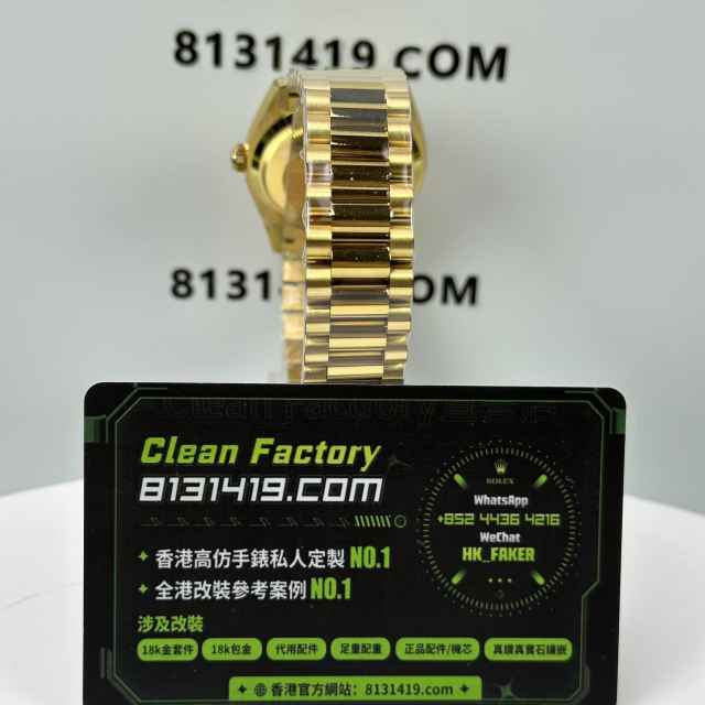 私人訂製高仿勞力士DayDate系列128238拼圖36mm