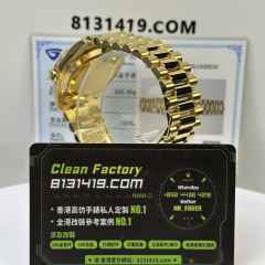 私人訂製高仿勞力士DayDate系列m228238-0042羅馬白足重204g