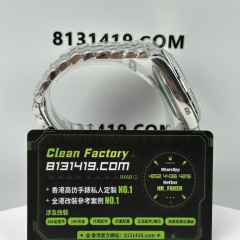 CLEAN PLUS廠勞力士日誌型系列m126334-0018黑色五銖鏈