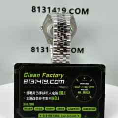 CLEAN PLUS廠勞力士日誌型系列m126334-0018黑色五銖鏈
