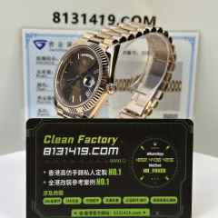 私人訂製高仿勞力士Daydate系列m228235-0002足重206克