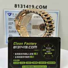 私人訂製高仿勞力士Daydate系列m228235-0002足重206克