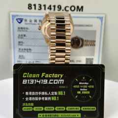 私人訂製高仿勞力士Daydate系列m228235-0002足重206克