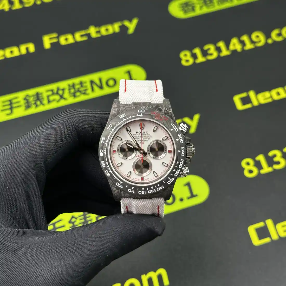 DIW廠勞力士地通拿 丹東4130一體機芯實拍 Clean Factory 8131419.COM