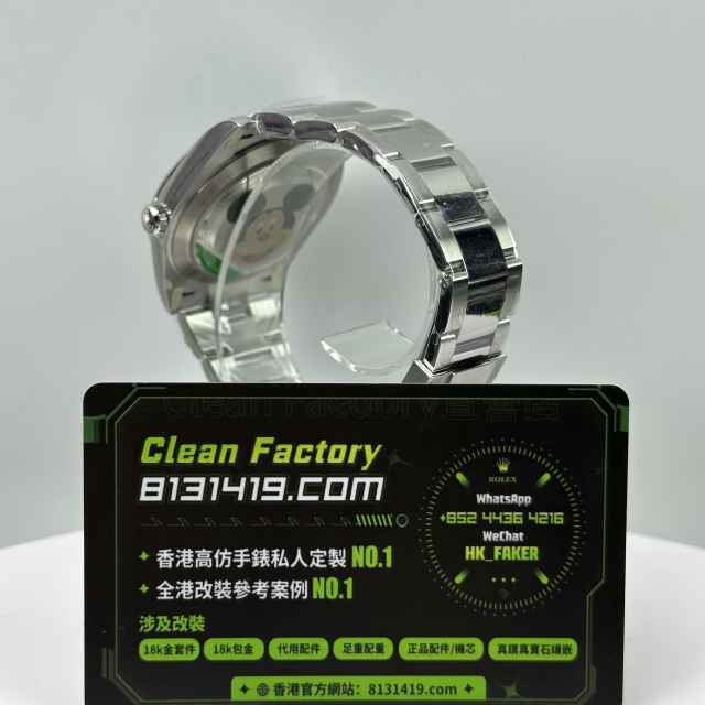 CLEAN PLUS廠勞力士日誌型系列m126334-0001藍色三板帶