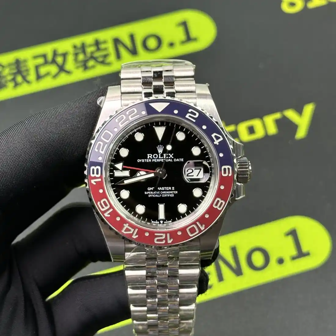 高仿勞力士VS廠可樂圈V3盤面GMT指針與24小時陶瓷圈實拍 Clean Factory 8131419.COM