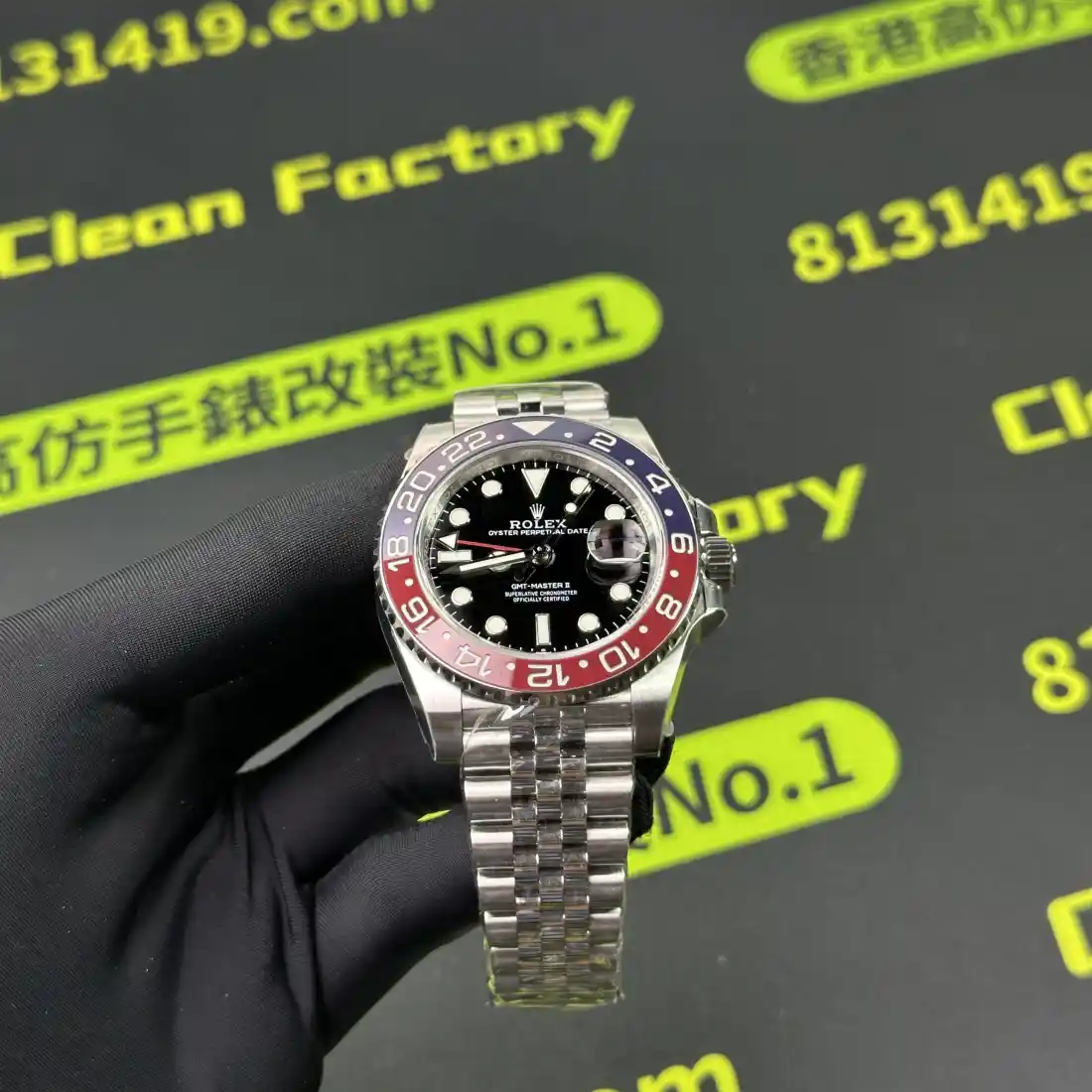 VS廠GMT可樂圈V3 m126710blro 丹東3285機芯實拍 Clean Factory 8131419.COM