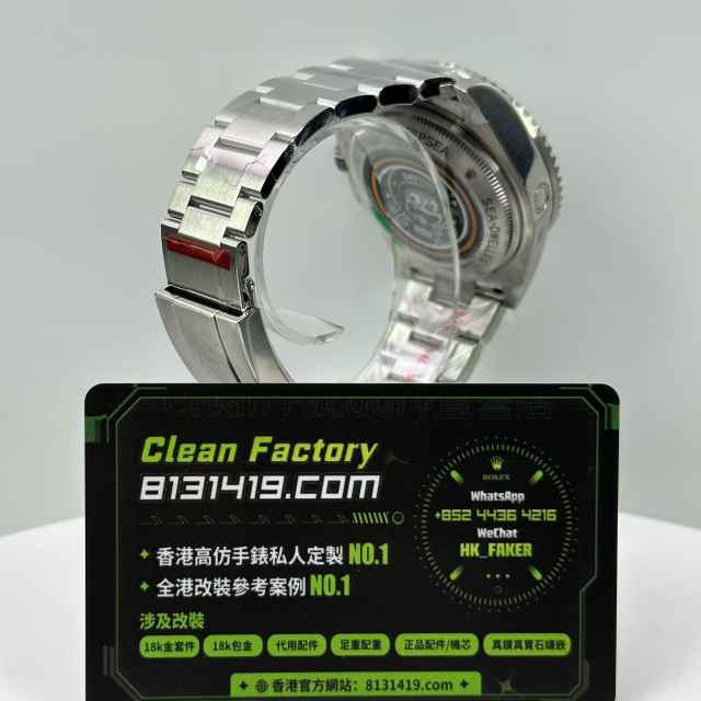 QF廠勞力士SEA-DWELLER系列m126660-0002漸變鬼王