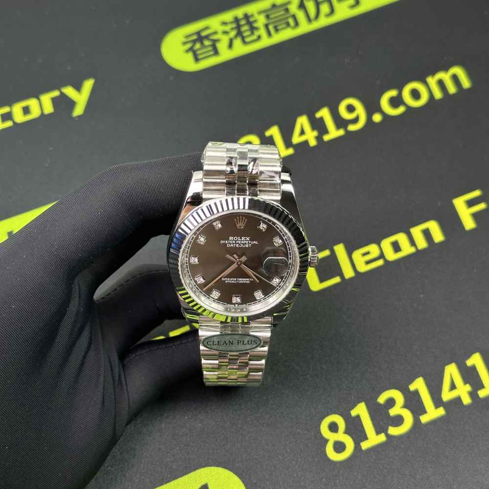 CLEAN PLUS 廠 Dayjust 41 灰鑽 五銖鏈 細節 打磨