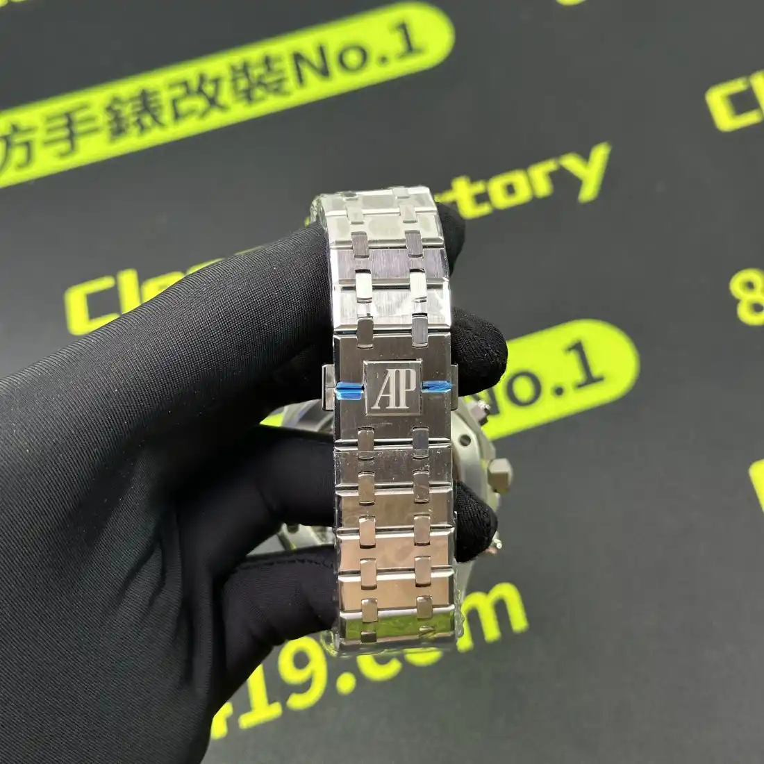 丹東4401機芯細節實拍 計時輪系 Clean Factory 8131419.COM