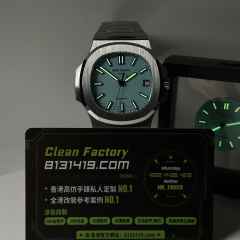 高端私人訂製高仿百達翡麗5711/1A-018Tiffany藍滿配改裝升級