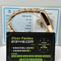 私人訂製高仿勞力士GMT系列m126715chnr-0001大閘蟹配重178g包金升級