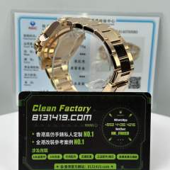 私人訂製高仿勞力士GMT系列m126715chnr-0001大閘蟹配重178g包金升級
