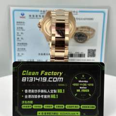 私人訂製高仿勞力士GMT系列m126715chnr-0001大閘蟹配重178g包金升級