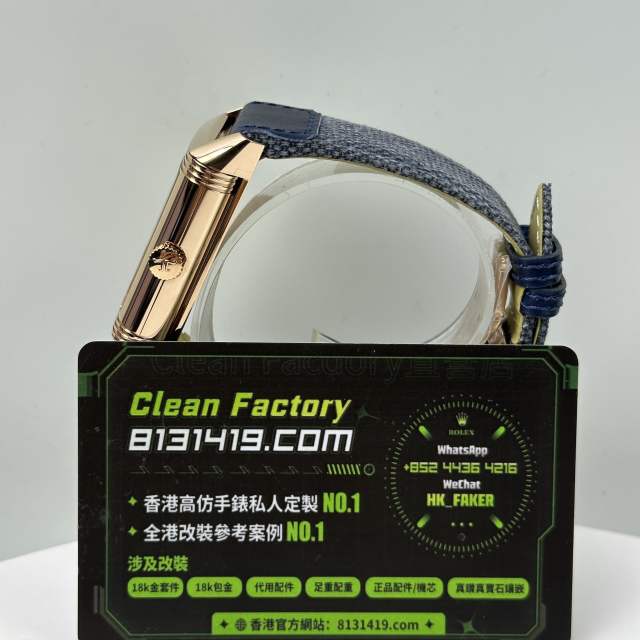 JJF廠Jaeger-LeCoultre Reverso系列雙面Q713257J黑盤