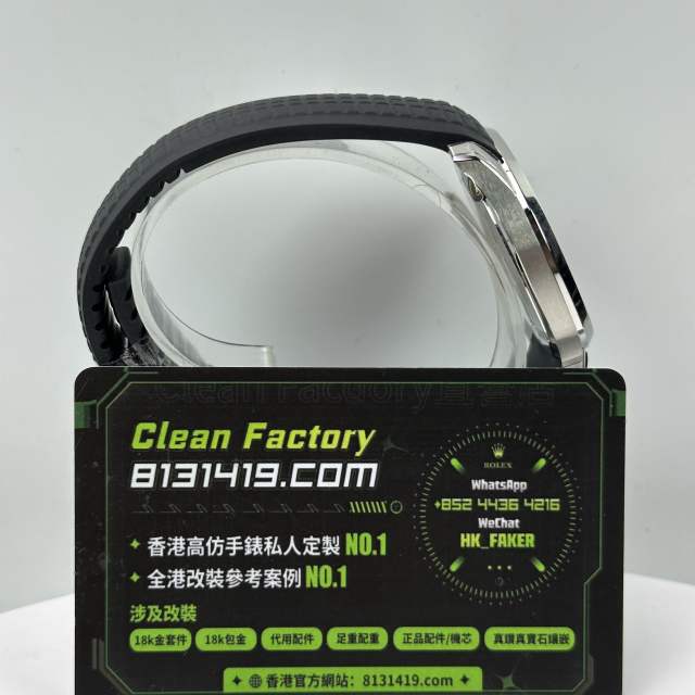 高仿百達翡麗AQUANAUT系列5167A-001黑手雷訂製版324機芯
