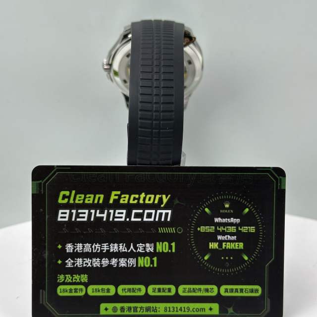 高仿百達翡麗AQUANAUT系列5167A-001黑手雷訂製版324機芯